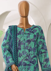 Meenakari By HZ Textiles Shamray Cotton 3 Piece Unstitched Suit HZ25ME MSC-903
